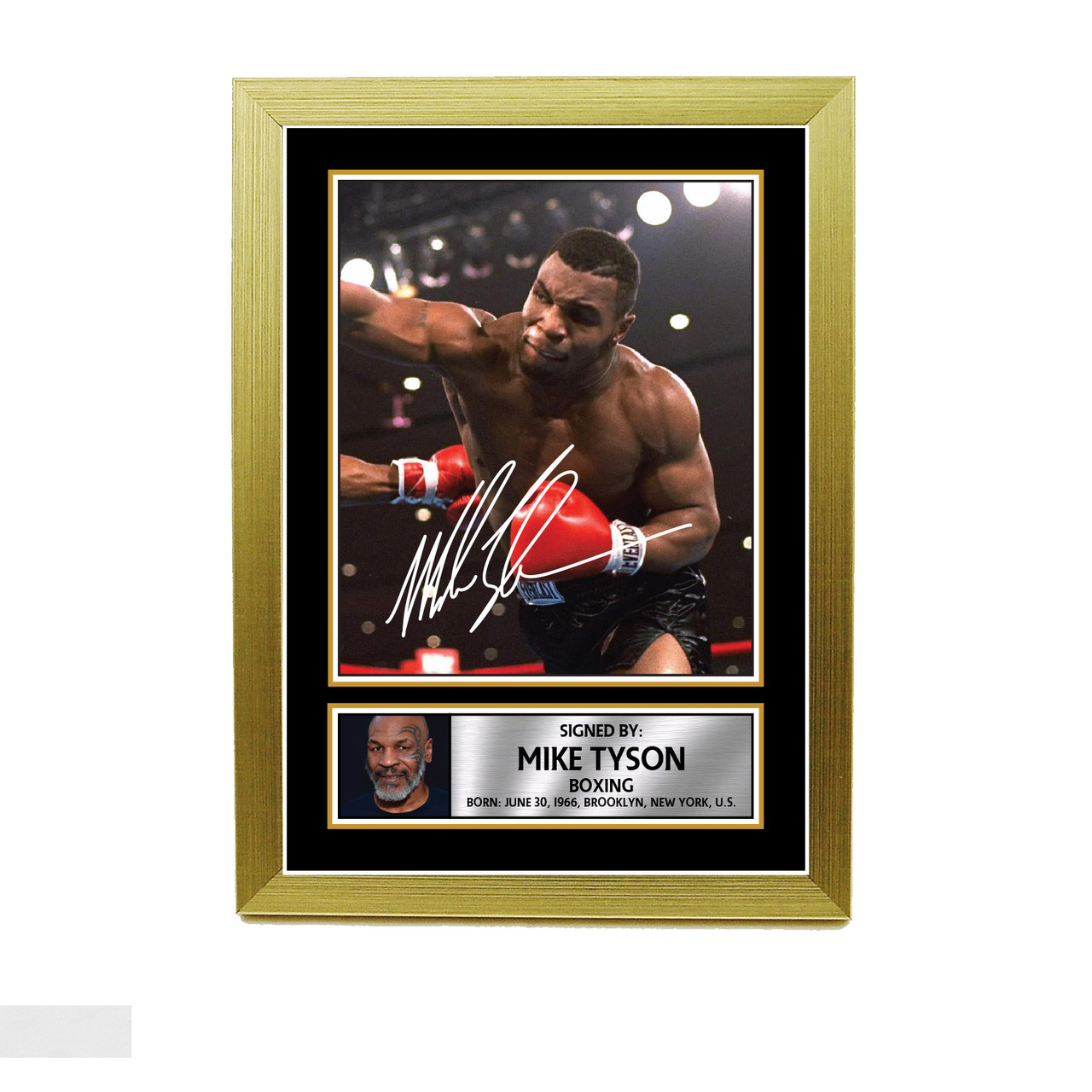 Mike Tyson M759 Boxing Autographed Poster Print Photo Signature