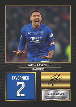 James Tavernier Rangers Signed Poster Print – Rangers FC Football Wall Art – Printed Autograph Soccer Memorabilia – Rangers Fan Gift & Bedroom Decor