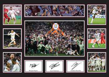 Aston Villa Europa League Winners 2026 Poster Print – Aston Villa FC Football Wall Art – UEFA Europa League Champions Memorabilia – Football Fan Gift Decor