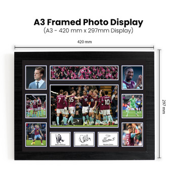 Burnley FC Team 2026 Poster Print – Clarets Football Club Squad Wall Art Featuring Jaidon Anthony, Josh Cullen & Maxime Estève – Burnley Supporters Memorabilia Gift
