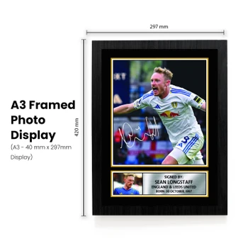 Sean Longstaff printed signature poster – frame view 1