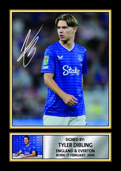 Tyler Dibling printed signature poster