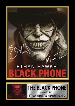 The Black Phone printed signature poster