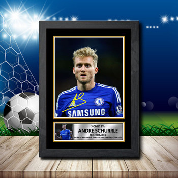 Andre Schurrle Signed Autographed Footballers Star Poster Print Framed Merch Gift Andre Schurrle Signed Autographed Footballers Star Poster Print Framed Merch Gift