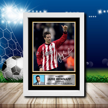 Jamie Redknapp 1 Signed Autographed Footballers Star Poster Print Framed Merch Gift