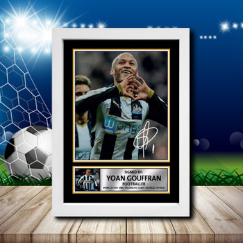 Yoan Gouffran 1 Signed Autographed Footballers Star Poster Print Framed Merch Gift Yoan Gouffran 1 Signed Autographed Footballers Star Poster Print Framed Merch Gift