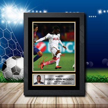 Georges-Kã©Vin Nkoudou Signed Autographed Footballers Star Poster Print Framed Merch Gift Georges-Kã©Vin Nkoudou Signed Autographed Footballers Star Poster Print Framed Merch Gift