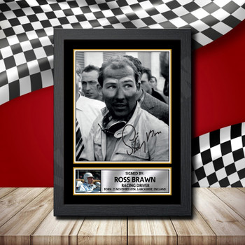 Stirling Moss Signed Autographed Formula1 Star Poster Print Framed Merch Gift Stirling Moss Signed Autographed Formula1 Star Poster Print Framed Merch Gift