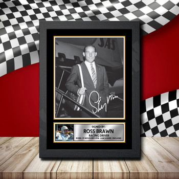 Stirling Moss 2 Signed Autographed Formula1 Star Poster Print Framed Merch Gift Stirling Moss 2 Signed Autographed Formula1 Star Poster Print Framed Merch Gift
