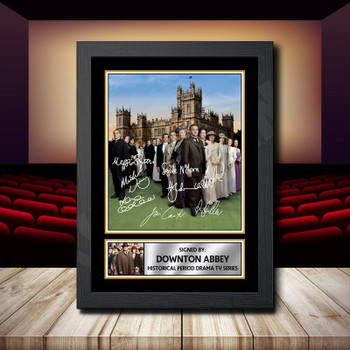 Downton Abbey 2 Signed Autographed Movie Star Poster Print Framed Merch Gift