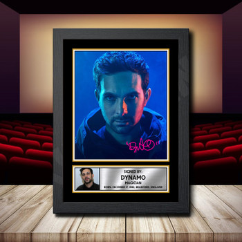 Dynamo 2 Signed Autographed Movie Star Poster Print Framed Merch Gift Dynamo 2 Signed Autographed Movie Star Poster Print Framed Merch Gift