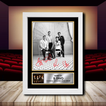 Il Divo 2 Signed Autographed Movie Star Poster Print Framed Merch Gift