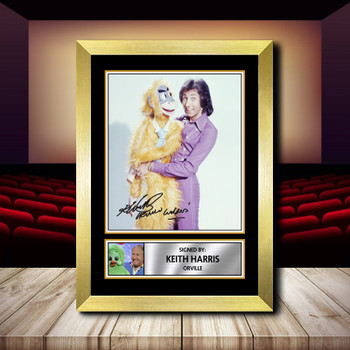 Keith Harris  Orvill Signed Autographed Movie Star Poster Print Framed Merch Gift Keith Harris  Orvill Signed Autographed Movie Star Poster Print Framed Merch Gift