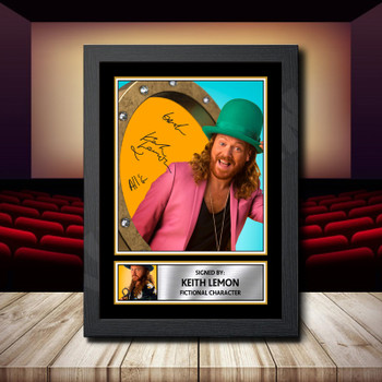 Keith Lemon 2 Signed Autographed Movie Star Poster Print Framed Merch Gift Keith Lemon 2 Signed Autographed Movie Star Poster Print Framed Merch Gift