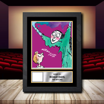 Roald Dahl The Witches 2 Signed Autographed Movie Star Poster Print Framed Merch Gift