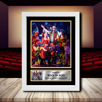 Rock Of Ages Signed Autographed Movie Star Poster Print Framed Merch Gift
