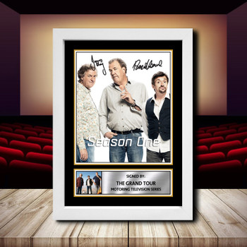 The Grand Tour Signed Autographed Movie Star Poster Print Framed Merch Gift