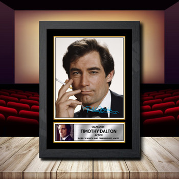 Timothy Dolton Signed Autographed Movie Star Poster Print Framed Merch Gift