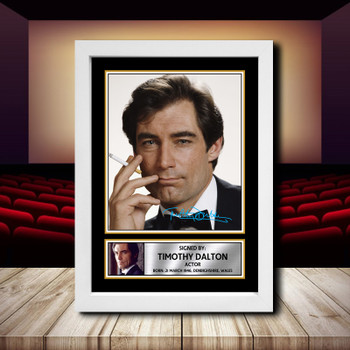 Timothy Dolton Signed Autographed Movie Star Poster Print Framed Merch Gift