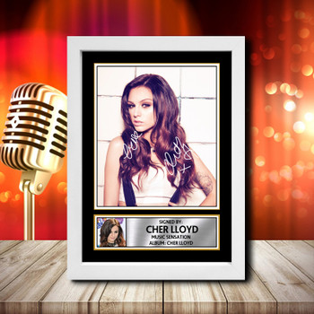 Cher Lloyd 1 Signed Autographed Music Star Poster Print Framed Merch Gift