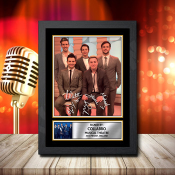 Collabro 3 - Signed Autographed Music Star Print