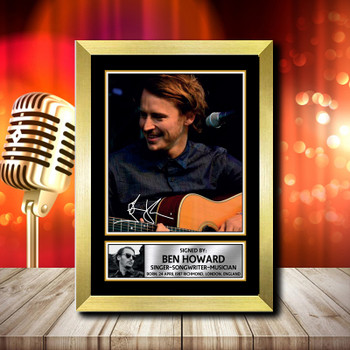 Ben Howard 2 - Signed Autographed Music Star Print