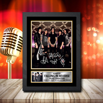 Falling In 2 - Signed Autographed Music Star Print