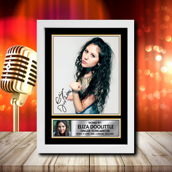 Eliza Doolittle 1 Signed Autographed Music Star Print