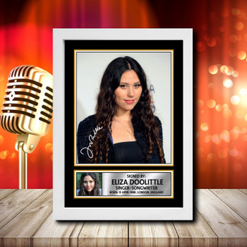 Eliza Doolittle 2 Signed Autographed Music Star Print