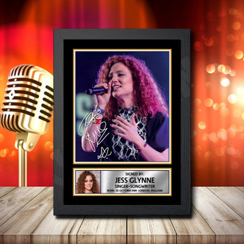 Jess Glynne 1 - Signed Autographed Music Star Print Jess Glynne 1 - Signed Autographed Music Star Print