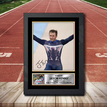 Jason Kenny 1 Signed Autographed Athletics Star Poster Print Framed Merch Gift