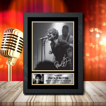 Paolo Nutini 1 Signed Autographed Music Star Print