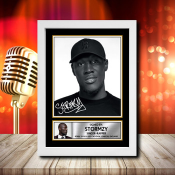 Stormzy 2 - Signed Autographed Music Star Print