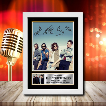 The Courteeners 2 Signed Autographed Music Star Print