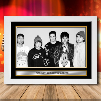 Bring Me The Horizon 2 Signed Autographed Music-Landscape Star Print