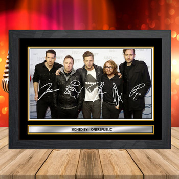 Onerepublic 4 - Signed Autographed Music-Landscape Star Print