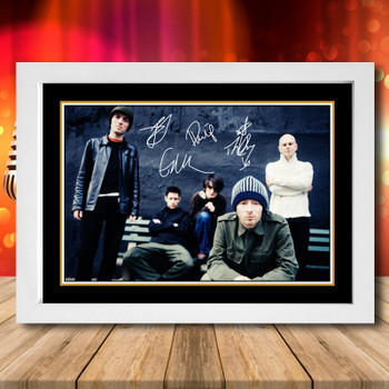 Radiohead 3 - Signed Autographed Music-Landscape Star Print