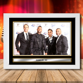 Jls 2 Signed Autographed Music-Landscape Star Print