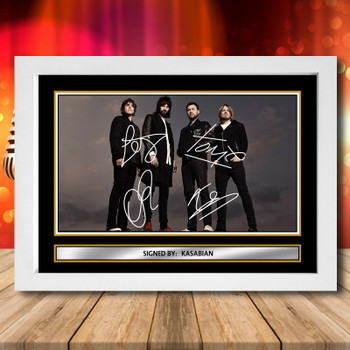 Kasabian 4 - Signed Autographed Music-Landscape Star Print