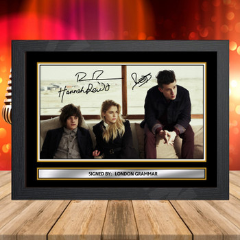 London Grammar 1 Signed Autographed Music-Landscape Star Print