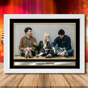 Paramore 2 - Signed Autographed Music-Landscape Star Print