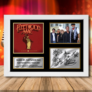 Fleetwood Mac Tour 2019 2 - Signed Autographed Music-Landscape Star Print