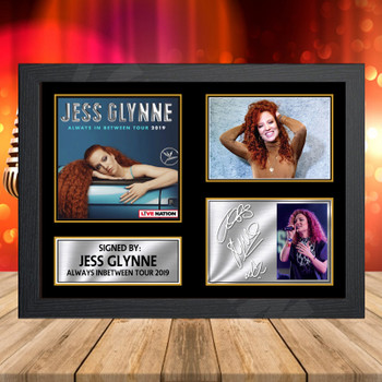 Jess Glynne Tour 2019 - Signed Autographed Music-Landscape Star Print Jess Glynne Tour 2019 - Signed Autographed Music-Landscape Star Print