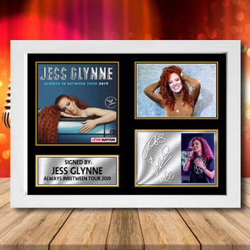 Jess Glynne Tour 2019 - Signed Autographed Music-Landscape Star Print Jess Glynne Tour 2019 - Signed Autographed Music-Landscape Star Print