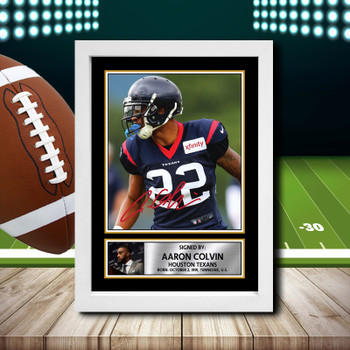 Aaron Colvin - Signed Autographed NFL Star Print