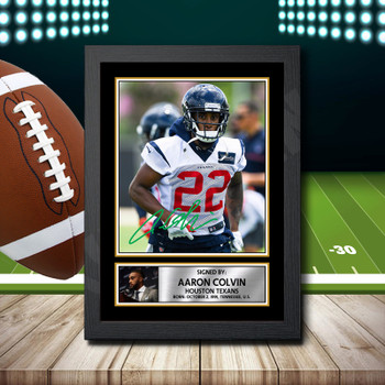 Aaron Colvin 2 - Signed Autographed NFL Star Print