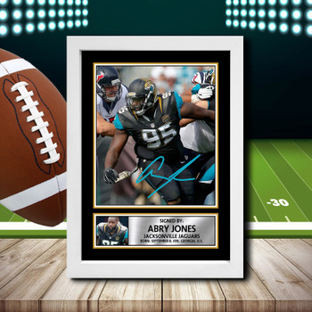 Abry Jones - Signed Autographed NFL Star Print