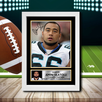 Amini Silatolu 2 - Signed Autographed NFL Star Print
