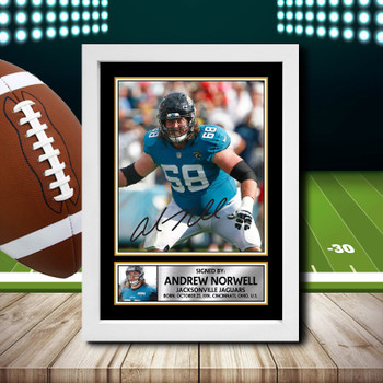 Andrew Norwell - Signed Autographed NFL Star Print