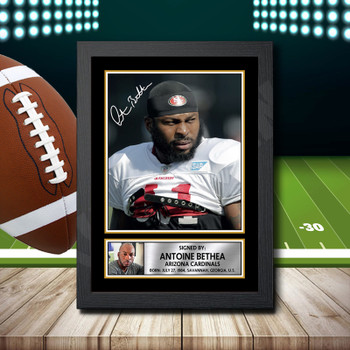 Antoine Bethea 2 - Signed Autographed NFL Star Print